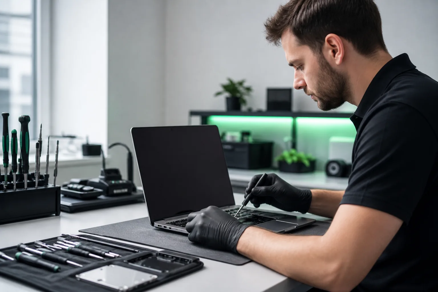 Диагностика ноутбука Microsoft Surface в сервисном центре