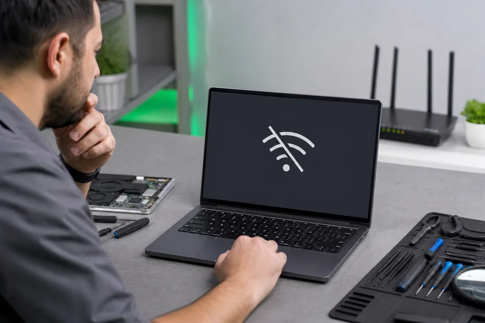 Ноутбук не подключается к Wi-Fi